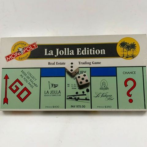 La Jolla Edition (1994) Monopoly edition
