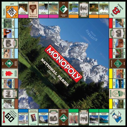 National Parks Edition (2001) Monopoly edition