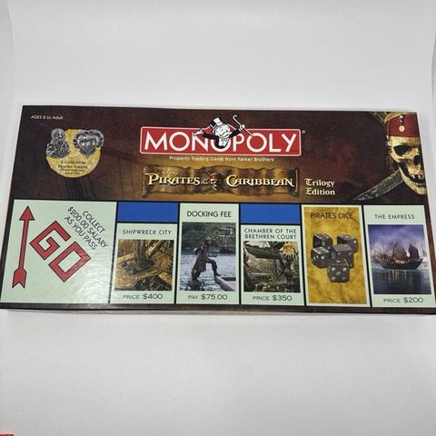 Pirates of the Caribbean: Trilogy Edition (2007) Monopoly edition