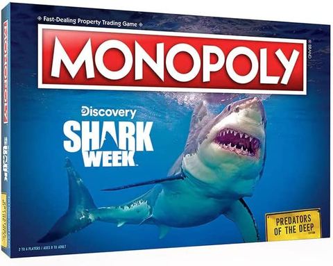 Shark Week: Predators of the Deep Edition Monopoly edition