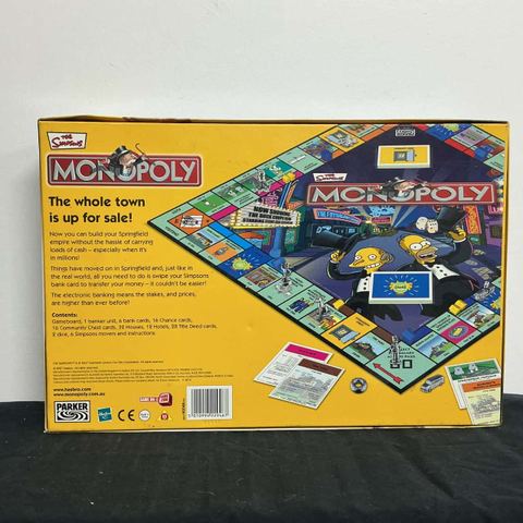 The Simpsons Electronic Banking Edition (2009) Monopoly edition