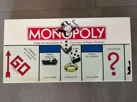Venezuela edition (1980) Monopoly edition