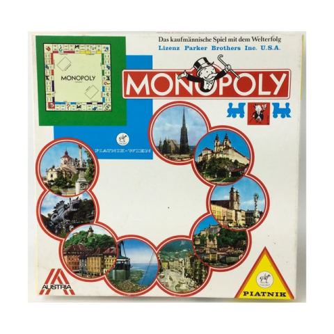Österreich (Austria) Edition EUR version Monopoly edition